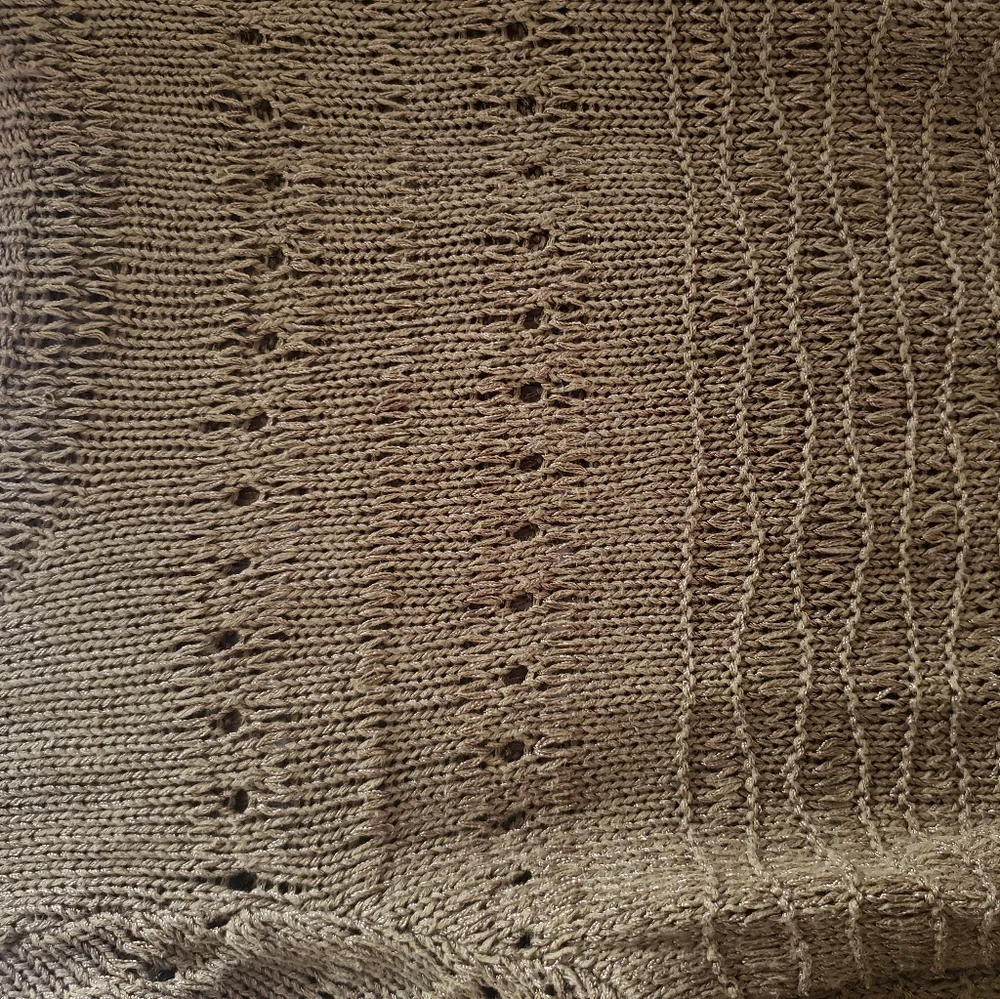 Premise Olive Green crochet sweater - Picture 5 of 7